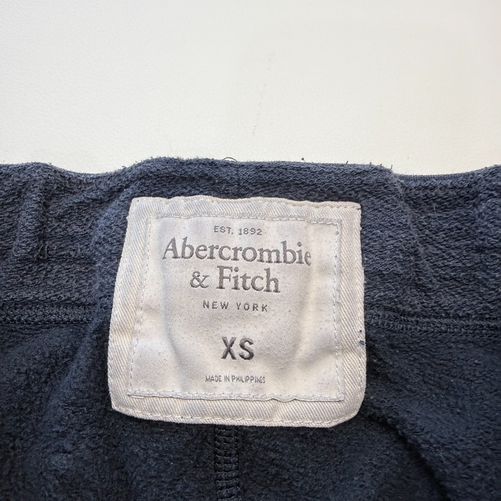 Abercrombie‎ & Fitch Jogger Pants Womens XS Navy Blue A&F NY Ski Embroidered - Picture 4 of 9